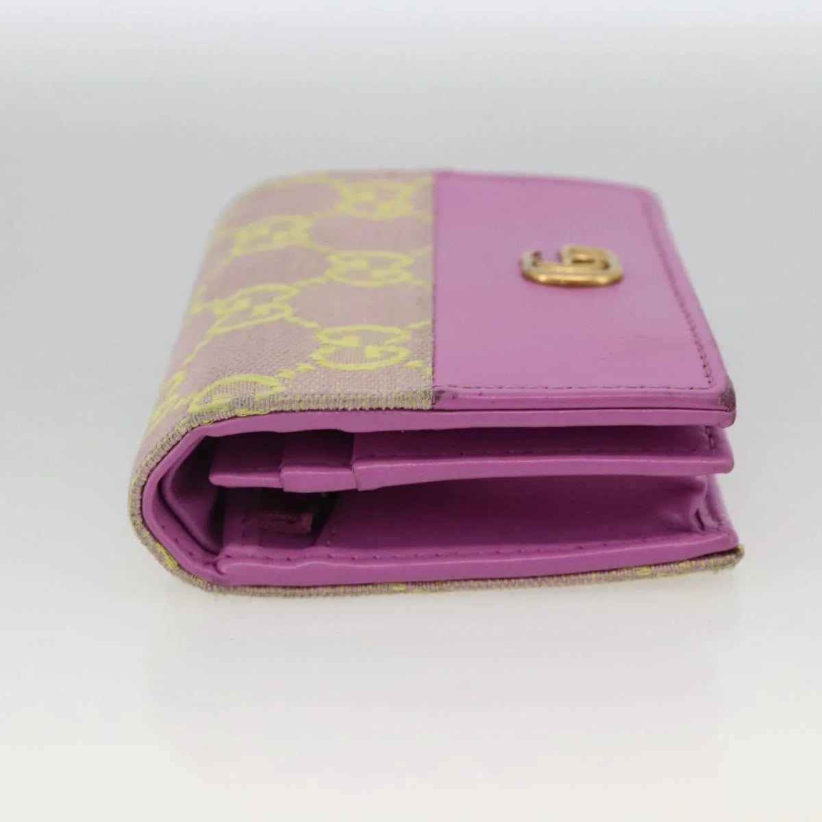 Gucci GG Canvas Compact Wallet