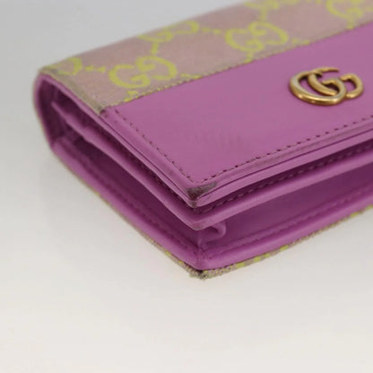 Gucci GG Canvas Compact Wallet