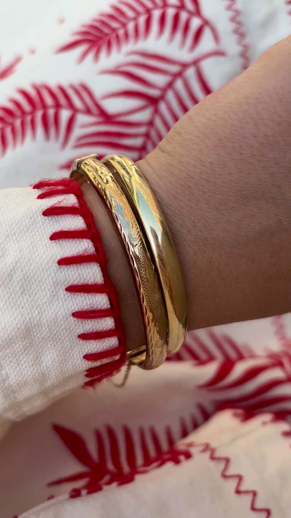 Engraved Bangle