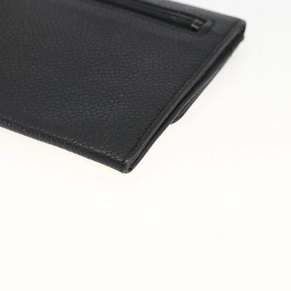 Chanel COCO Mark Grained Calf Skin Wallet