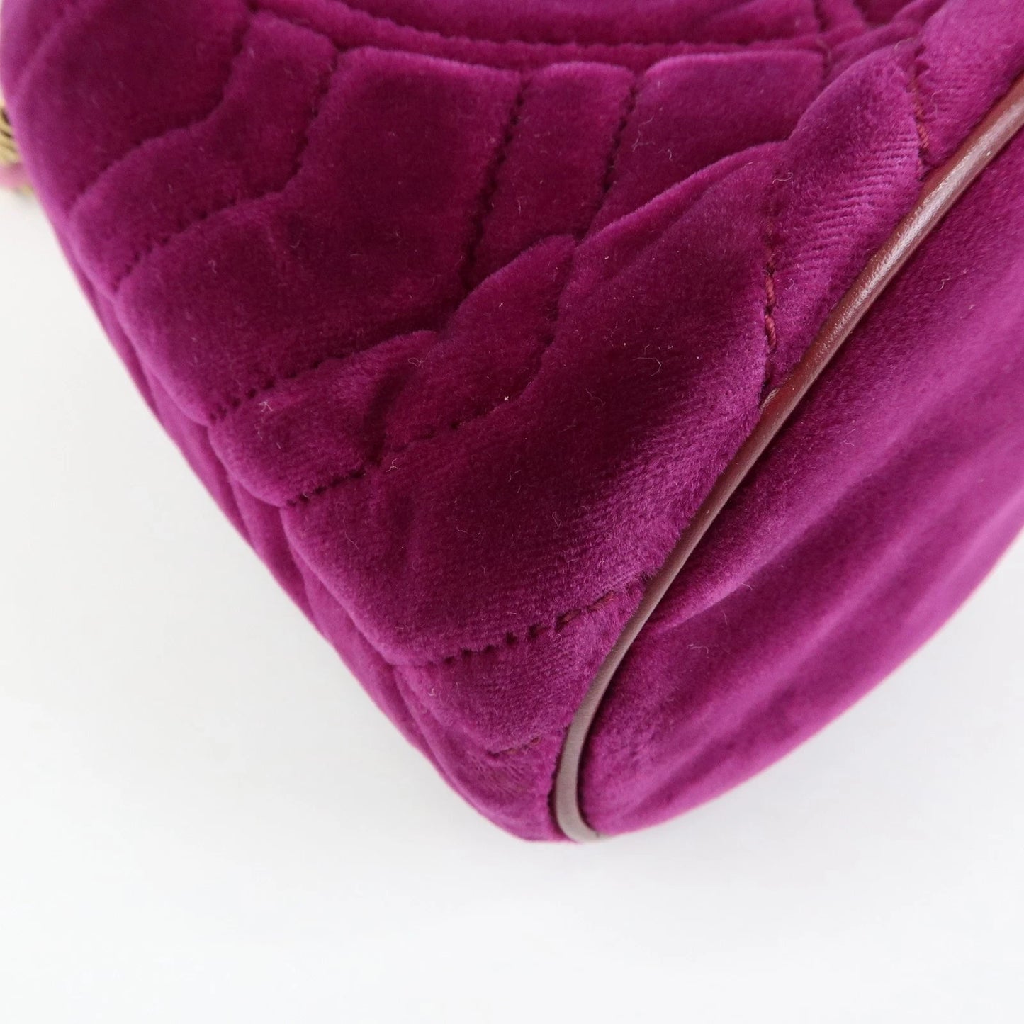 Gucci GG Marmont Velvet Bucket Bag