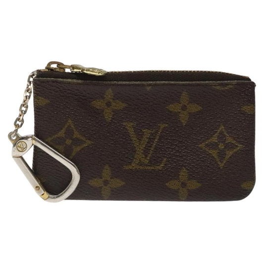 Louis Vuitton Monogram Pochette Cles Coin Purse