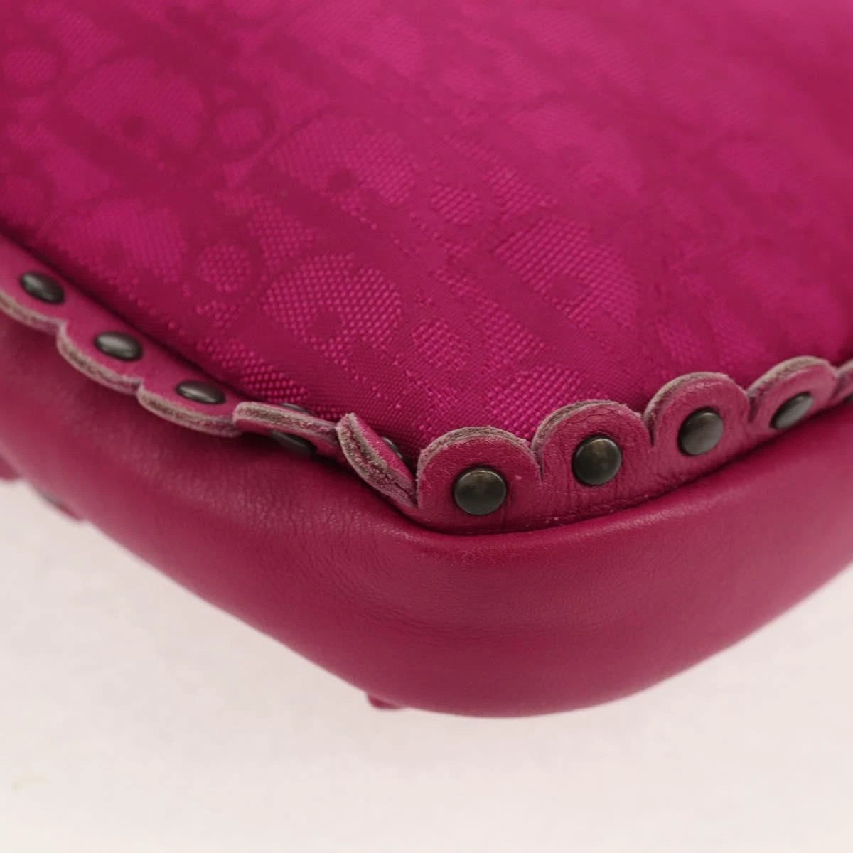 Christian Dior Trotter Canvas Shoulder Bag