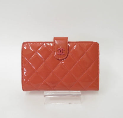 Chanel Patent Leather Bifold Wallet