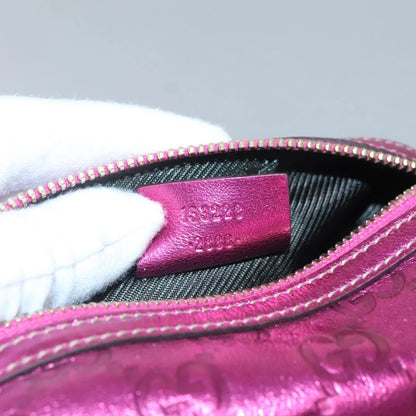 Gucci Guccissima Metallic Pouch