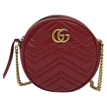 Gucci Marmont Round Shoulder Bag