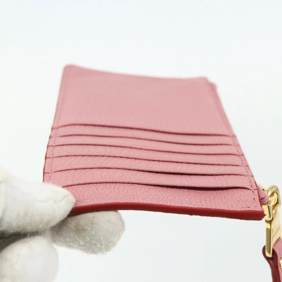 Miu Miu Madras Card Case