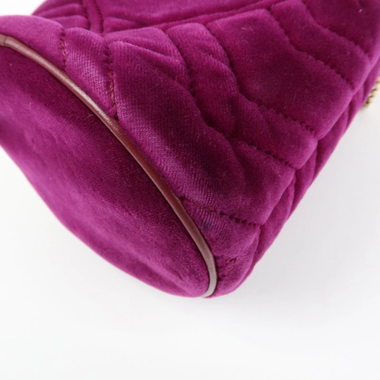 Gucci GG Marmont Velvet Bucket Bag