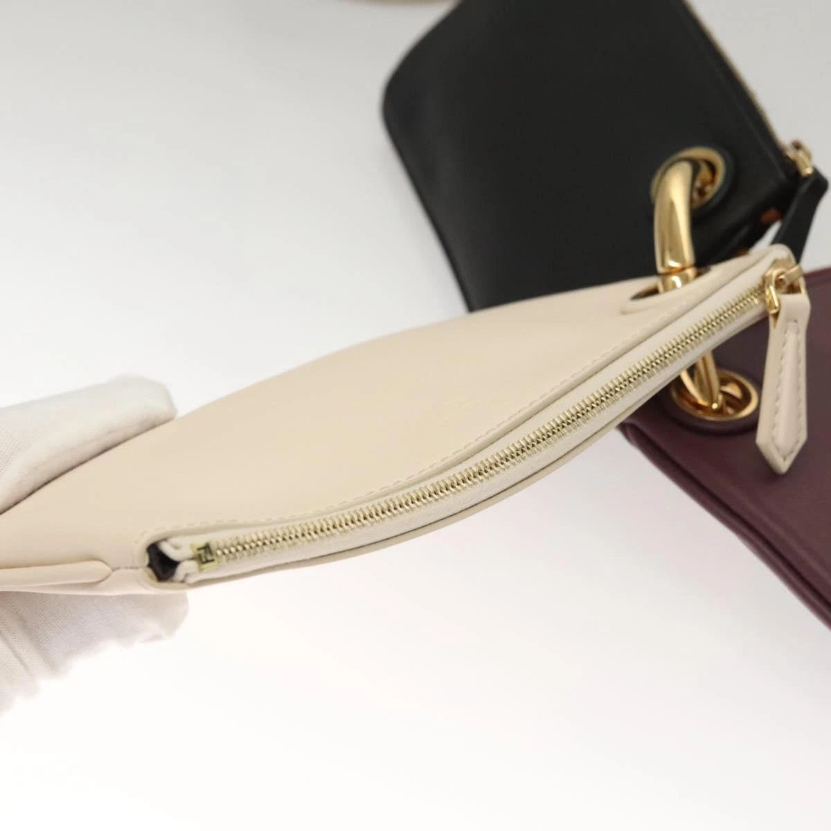 Fendi Triplette Zucca Clutch/Pouch