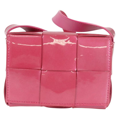Bottega Veneta Intrecciato Enamel Shoulder Bag