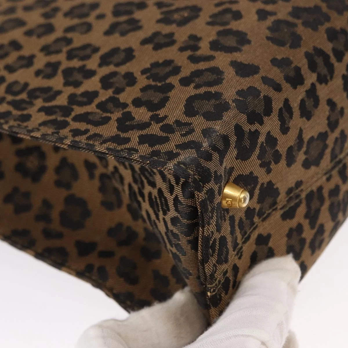 Fendi Leopard Tote Bag