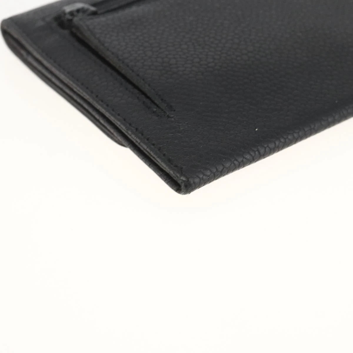 Chanel COCO Mark Grained Calf Skin Wallet