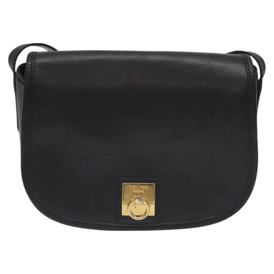 Celine Leather Shoulder Bag