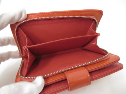 Chanel Patent Leather Bifold Wallet