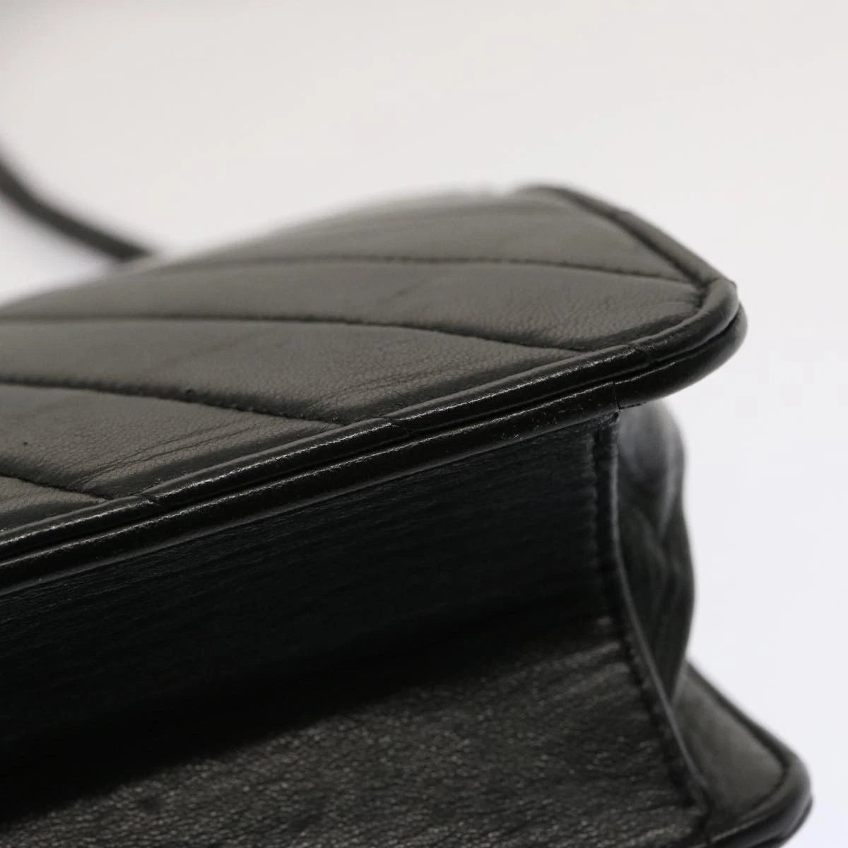 Chanel V Stitch Lamb Skin Shoulder Bag