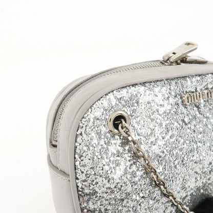 Miu Miu Glitter Pouch/Shoulder Bag