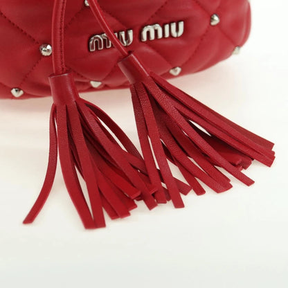 Miu Miu Studded Bucket Shoulder Bag