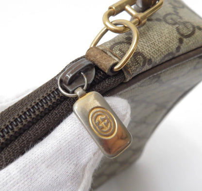 Gucci PVC GG Supreme Crossbody Bag