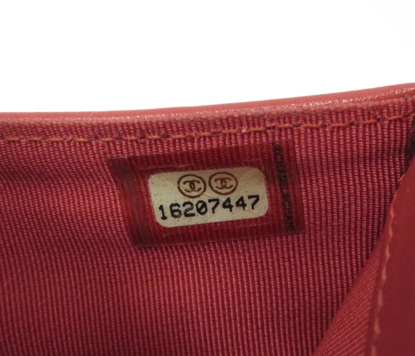 Chanel Patent Leather Bifold Wallet