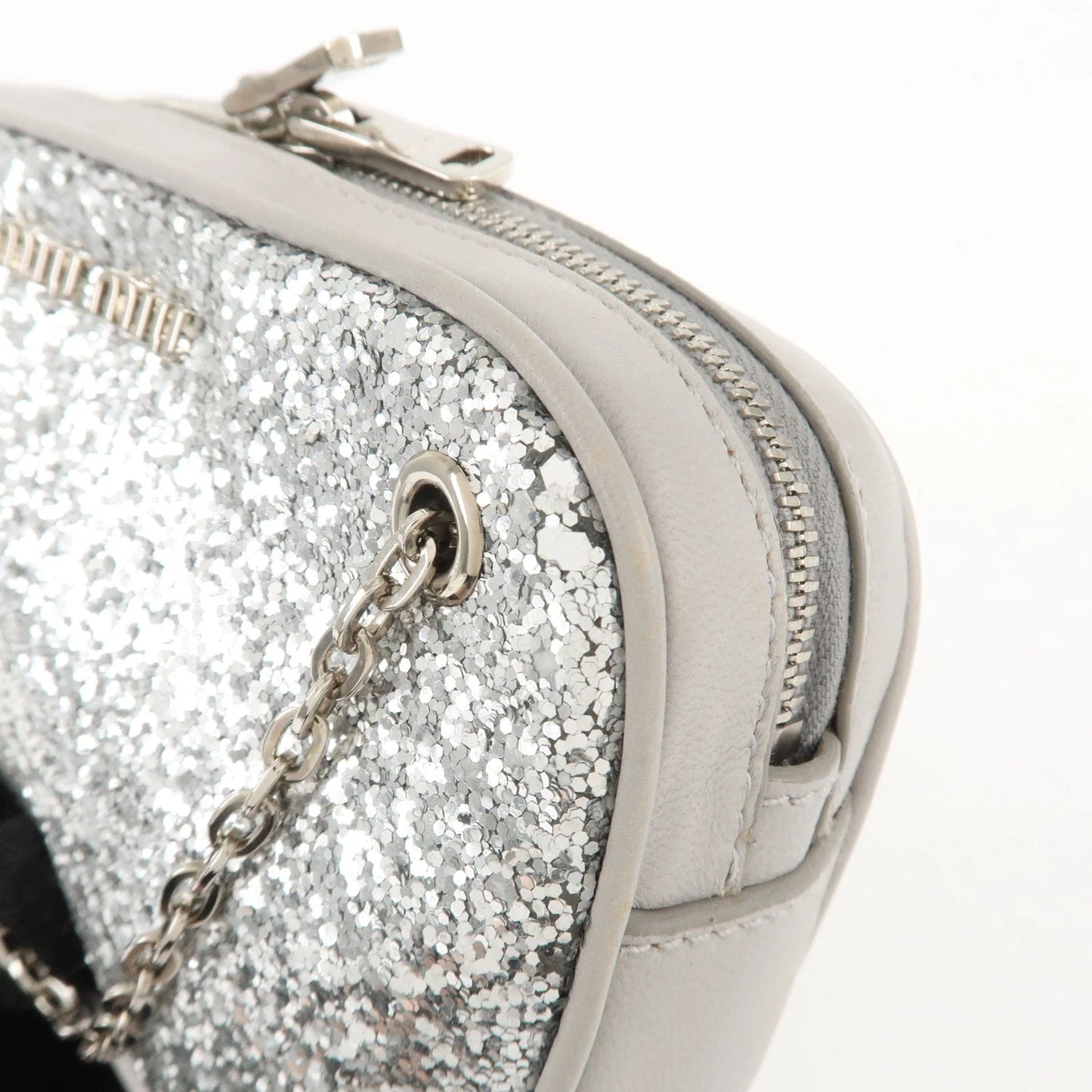 Miu Miu Glitter Pouch/Shoulder Bag