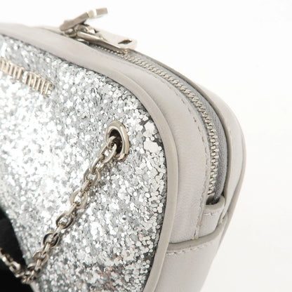 Miu Miu Glitter Pouch/Shoulder Bag