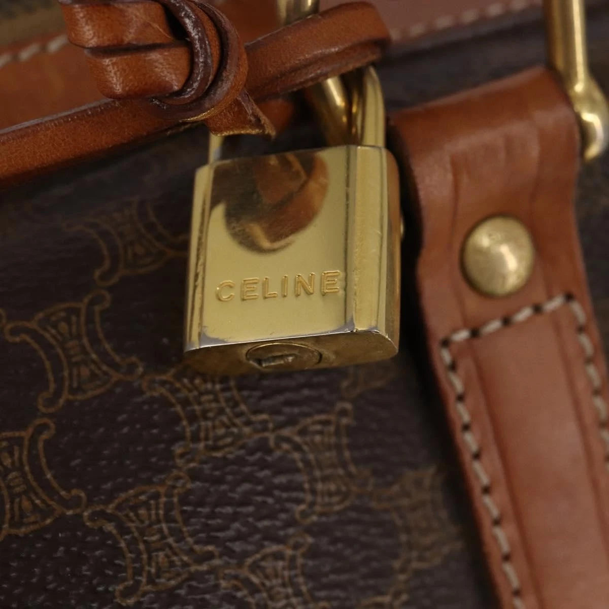 Celine Macadam Boston 45 Bag