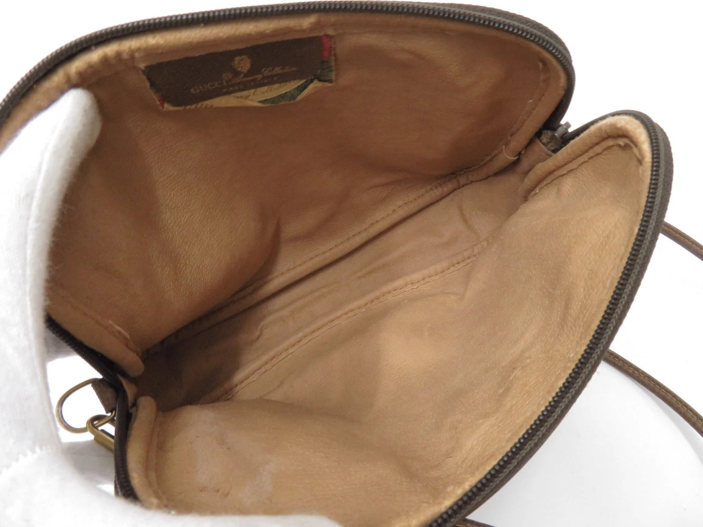 Gucci PVC GG Supreme Crossbody Bag