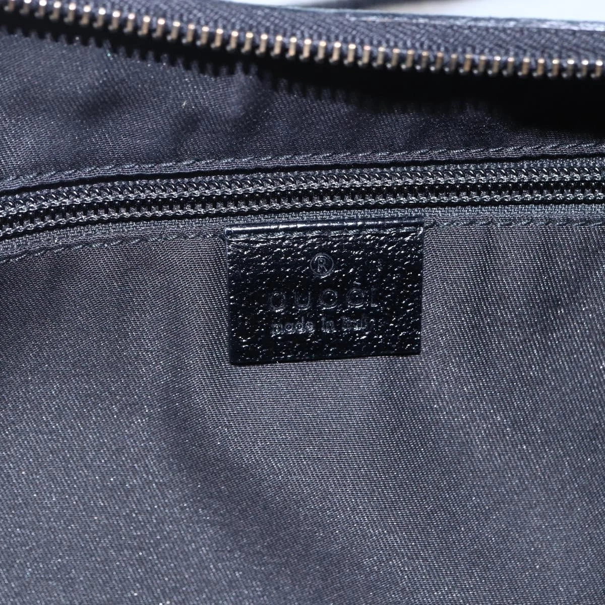 Gucci GG Half Moon Canvas Shoulder Bag