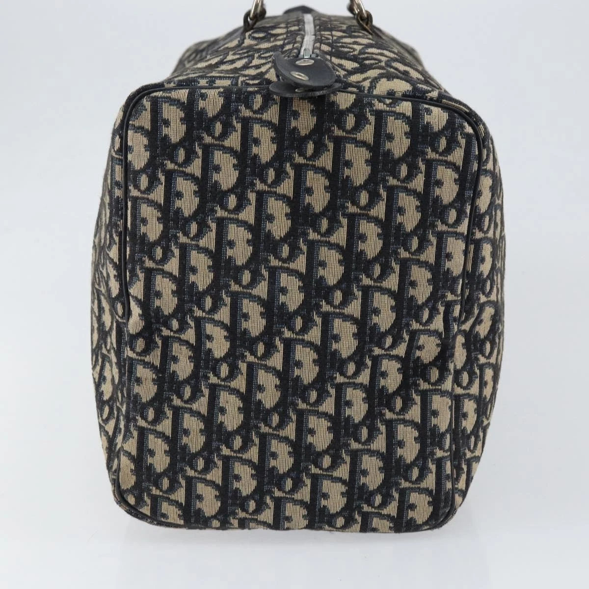 Christian Dior Trotter Canvas Boston Bag