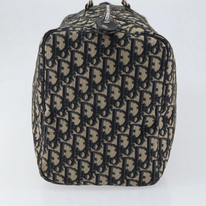 Christian Dior Trotter Canvas Boston Bag