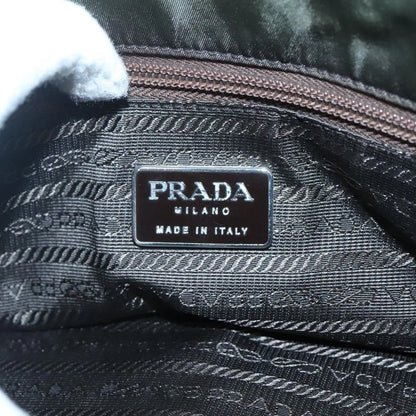 Prada Nylon Khaki Tote Bag