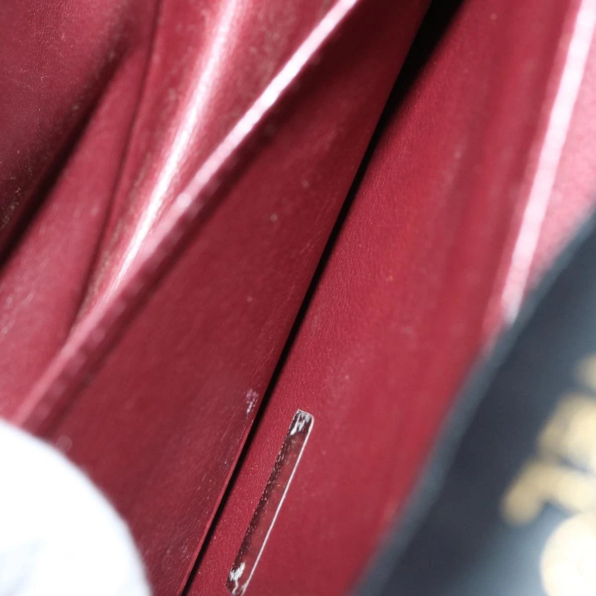 Chanel V Stitch Lamb Skin Shoulder Bag