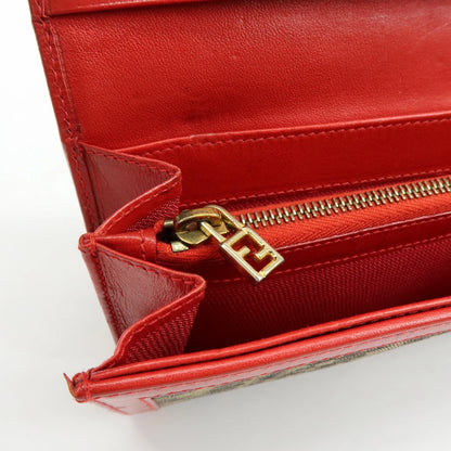 Fendi Leopard Long Wallet
