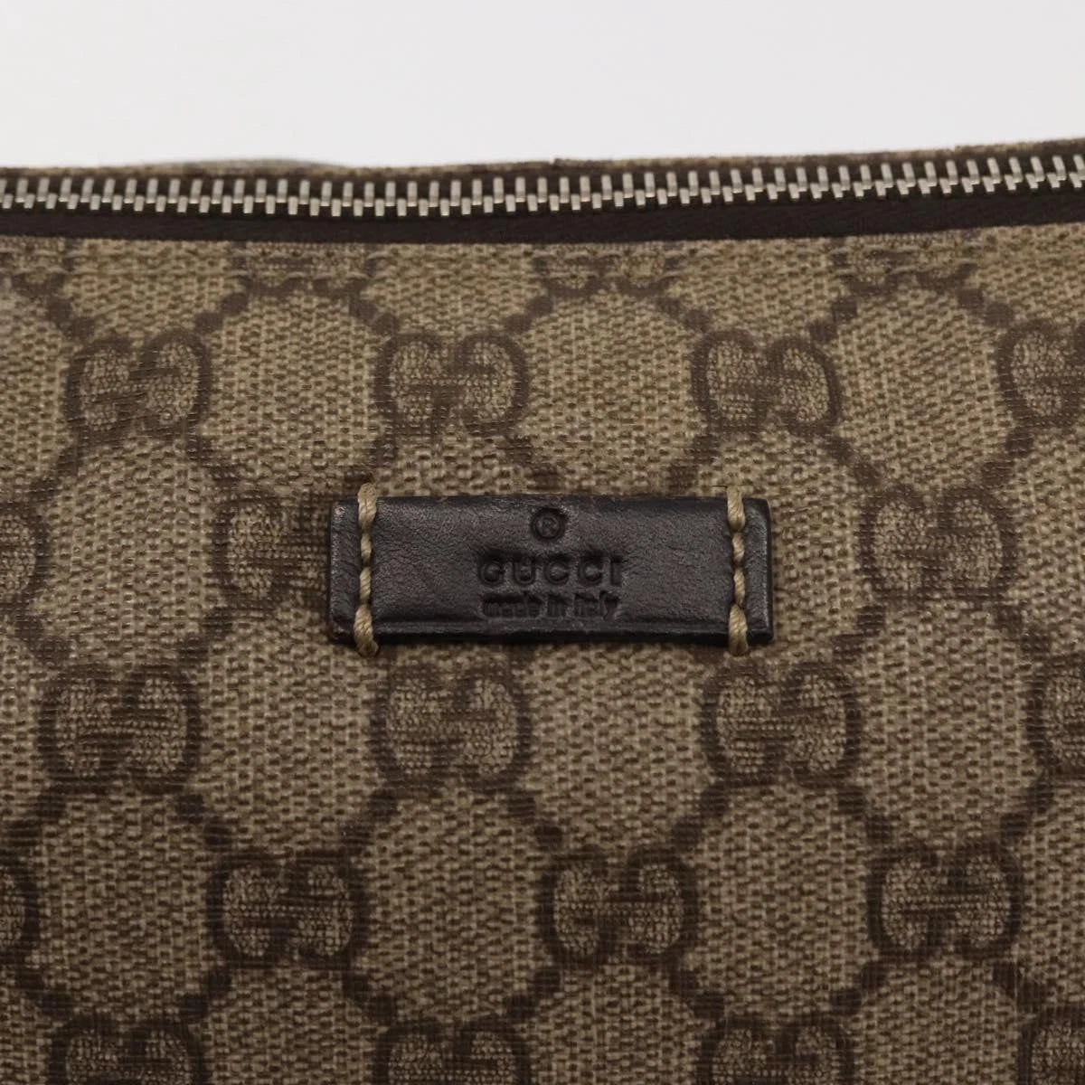 Gucci GG Supreme PVC Clutch/Pouch