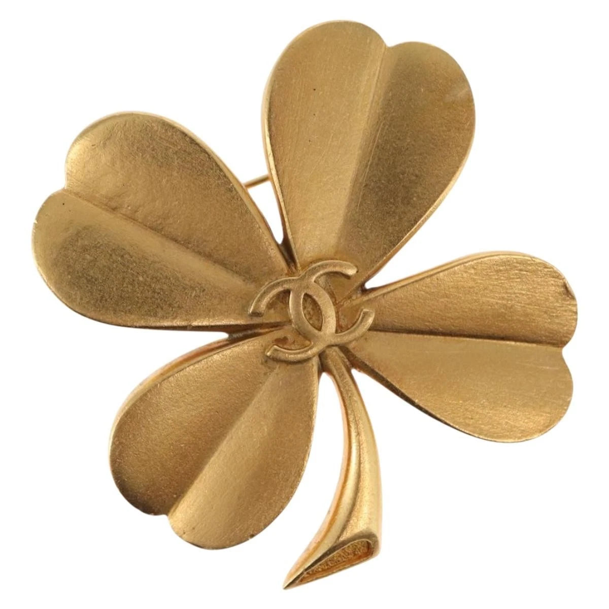 Chanel Lucky Clover Brooch