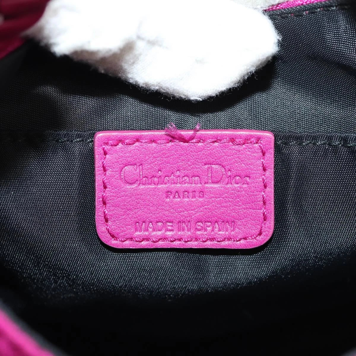 Christian Dior Trotter Canvas Shoulder Bag