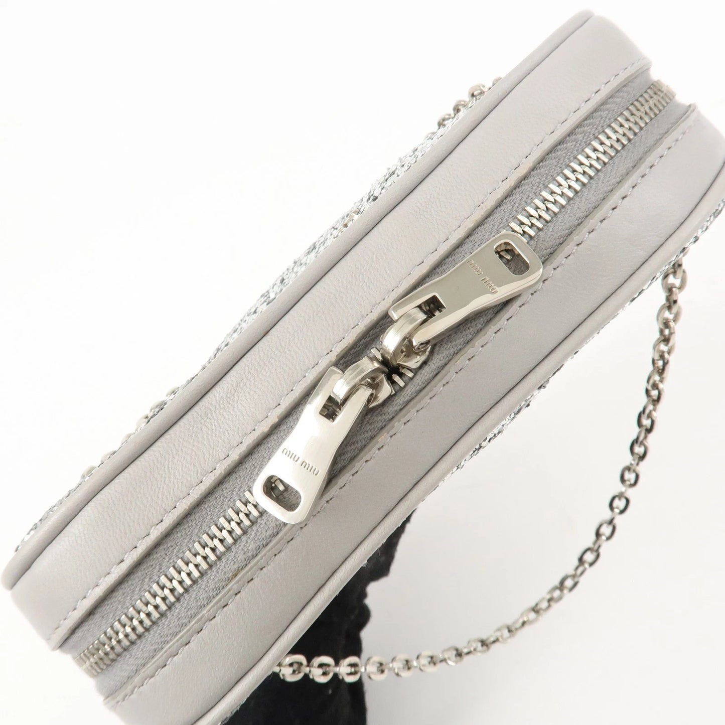 Miu Miu Glitter Pouch/Shoulder Bag