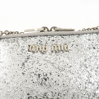 Miu Miu Glitter Pouch/Shoulder Bag