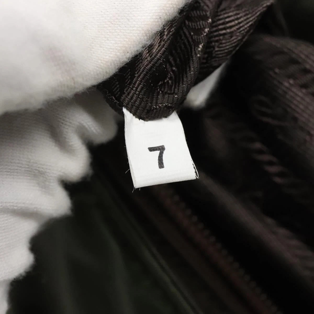 Prada Nylon Khaki Tote Bag