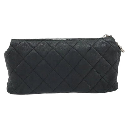 Chanel Grained Calf Skin Pouch