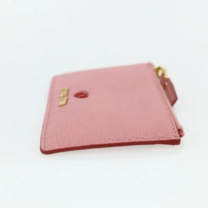 Miu Miu Madras Card Case