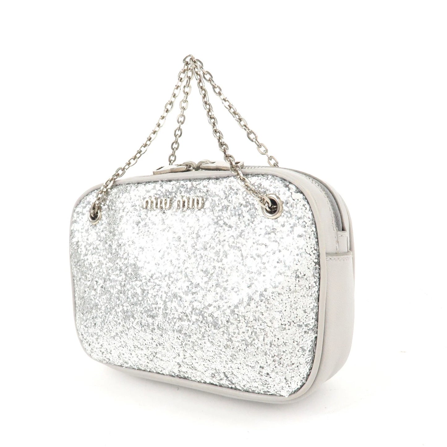 Miu Miu Glitter Pouch/Shoulder Bag