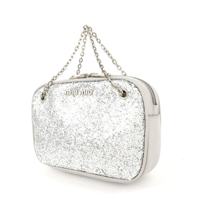 Miu Miu Glitter Pouch/Shoulder Bag