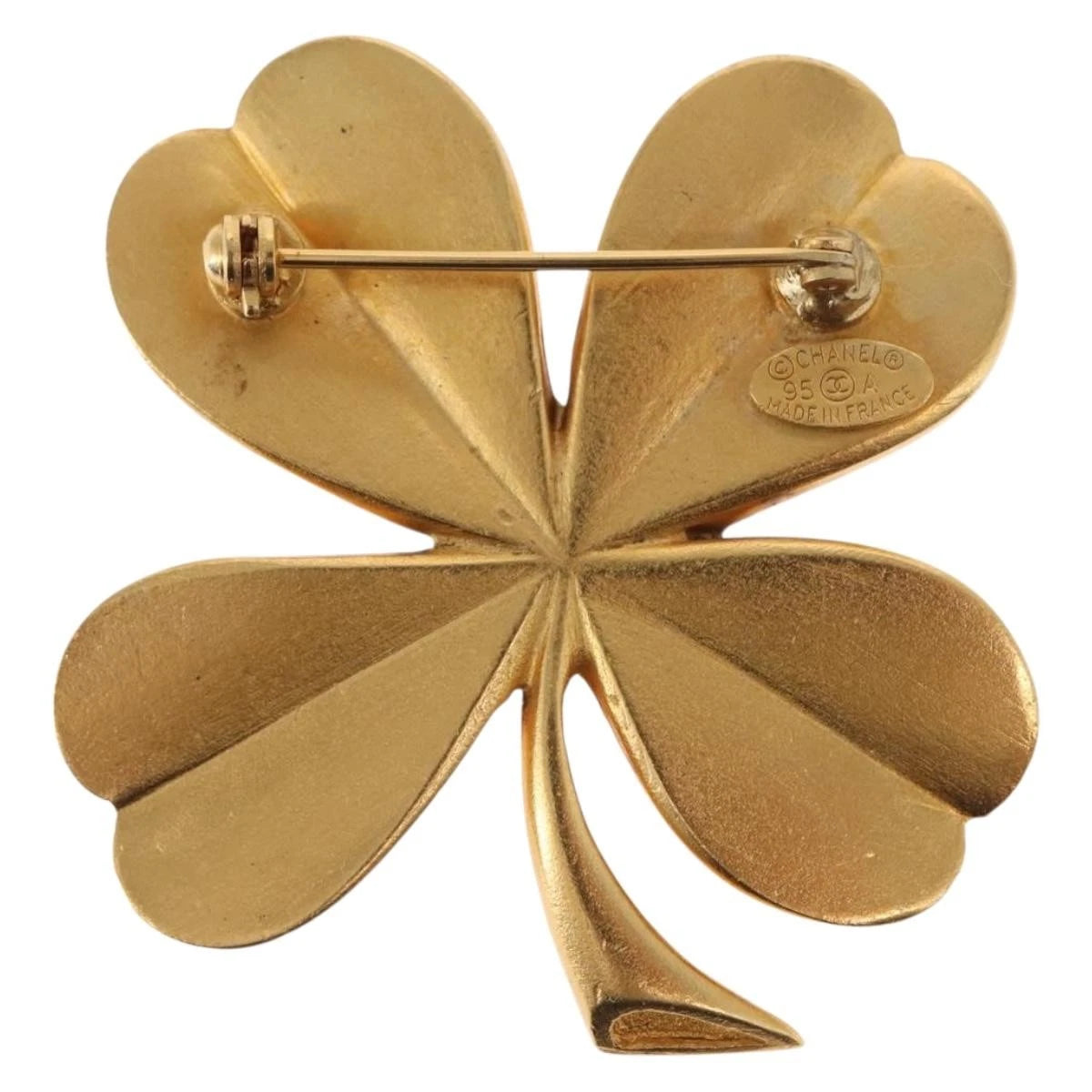 Chanel Lucky Clover Brooch
