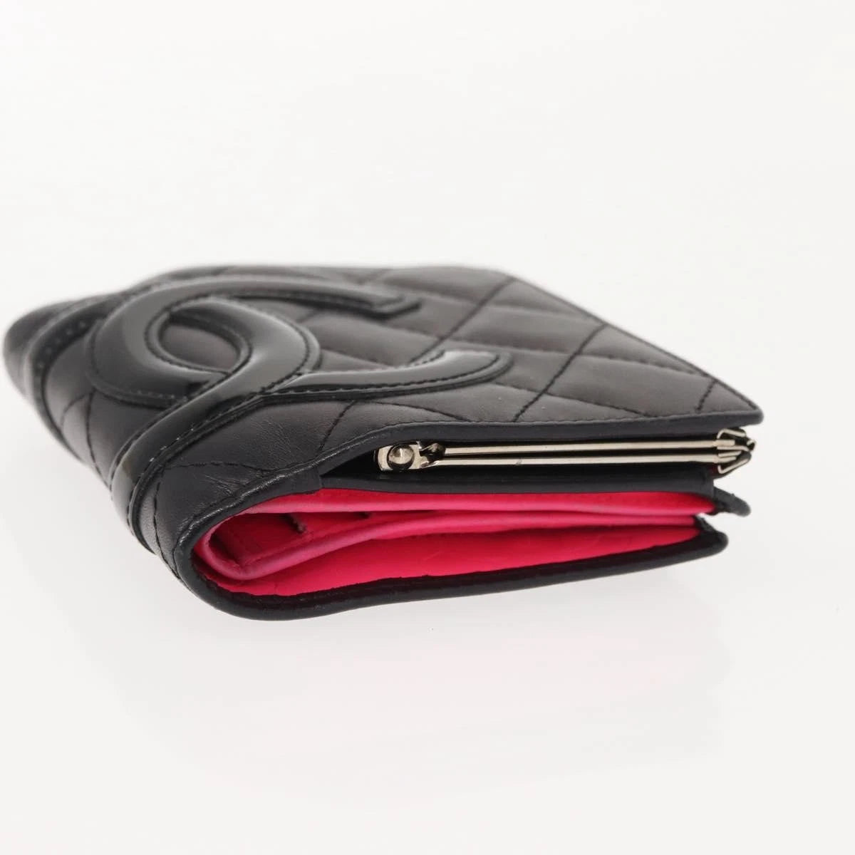Chanel Cambon Line Calf Skin Wallet