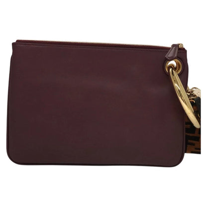 Fendi Triplette Zucca Clutch/Pouch