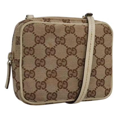 Gucci Canvas Shoulder Pouch