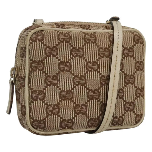 Gucci Canvas Shoulder Pouch