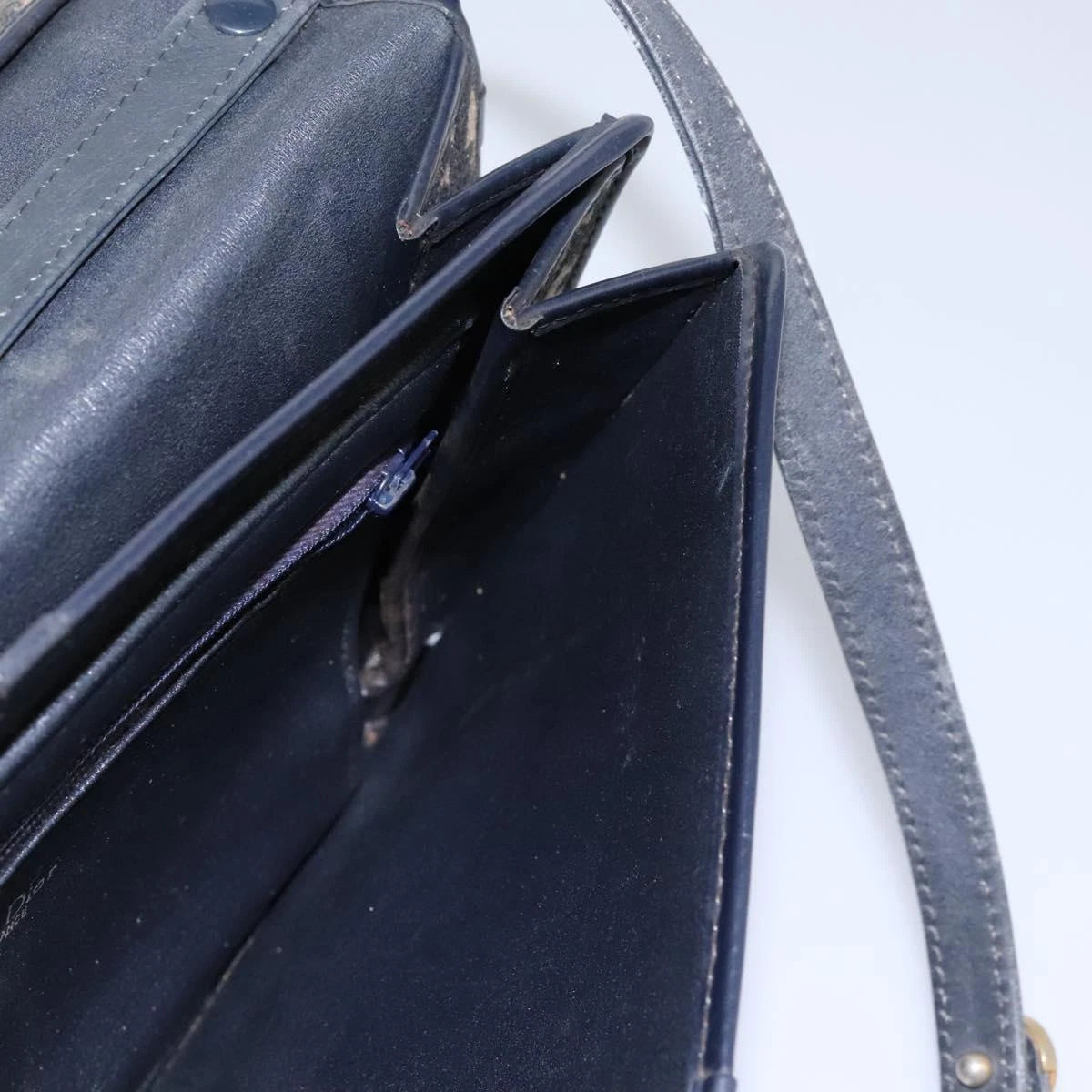 Christian Dior Trotter Canvas Shoulder Bag