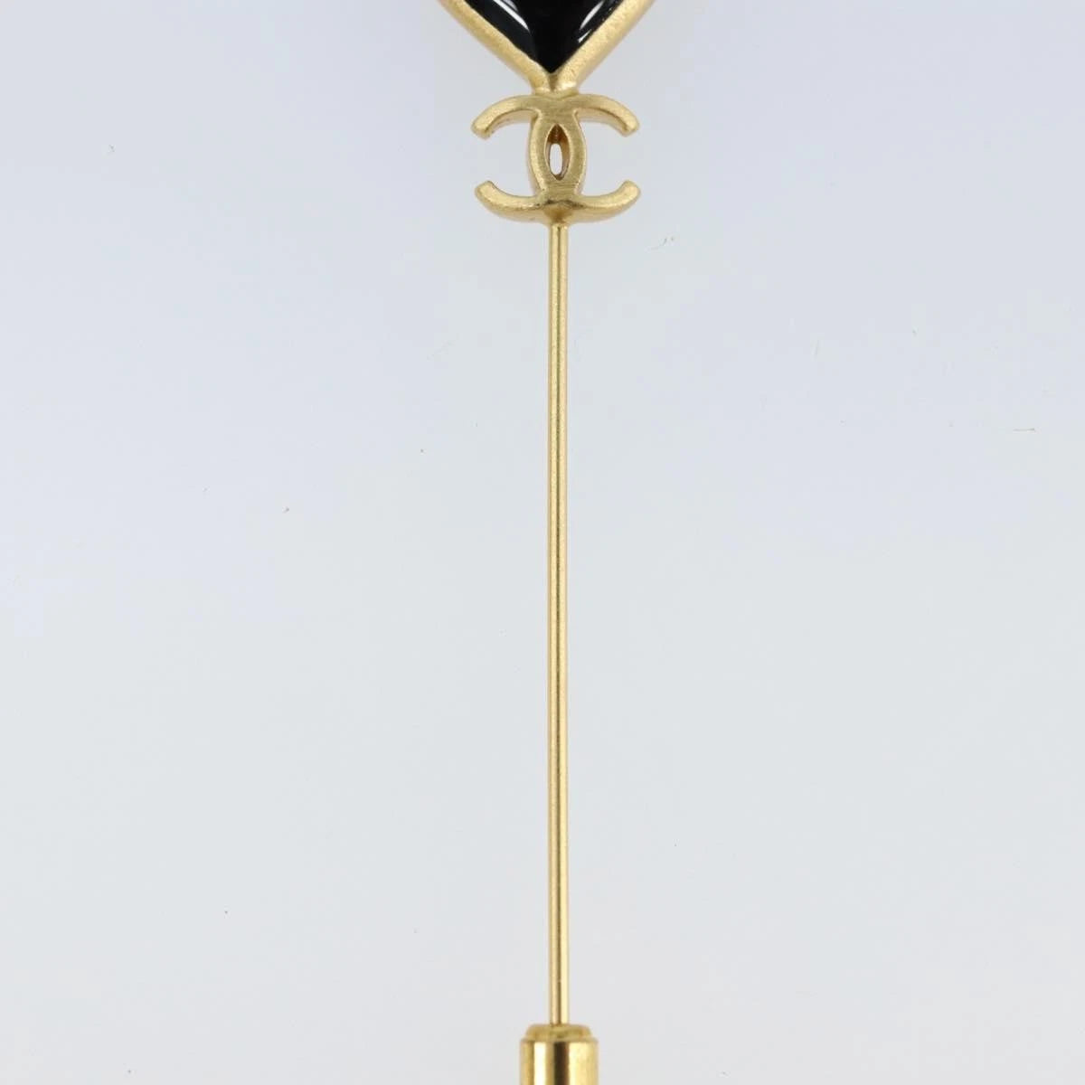 Chanel Enamel Heart Pin Brooch